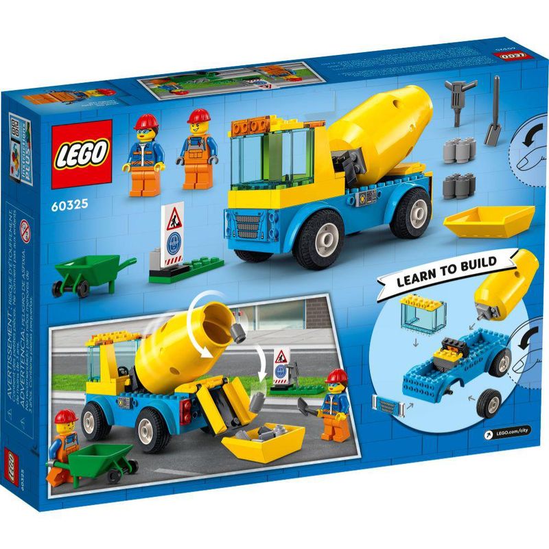LEGO-City---Cement-Mixer-Truck---60325-1