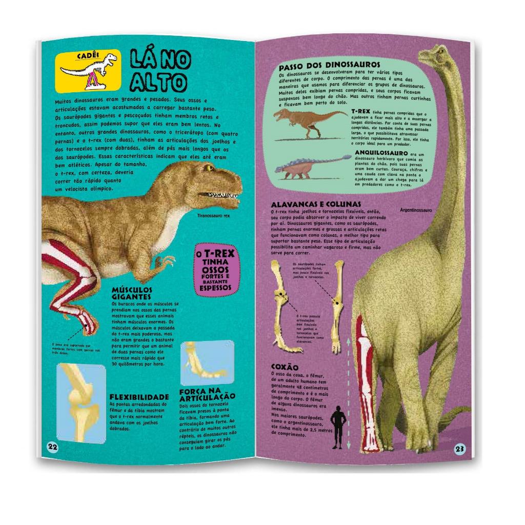 Livro Brinquedo O Mundo dos Dinossauros: T-Rex - Papel Picado