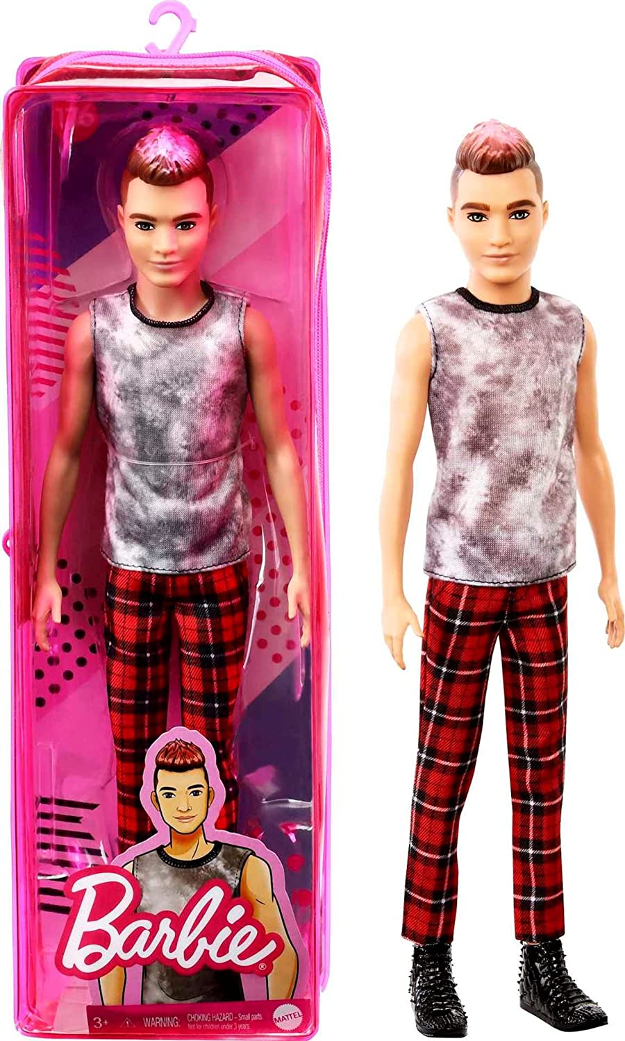 Ken Barbie Doll Ken Con Cabello Boneca Barbie Ken Fashionista