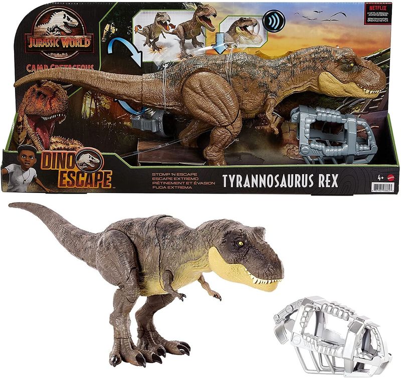 Figura Jurassic World Tyrannosaurus Rex Fuga Extrema GWD67 - Ri Happy