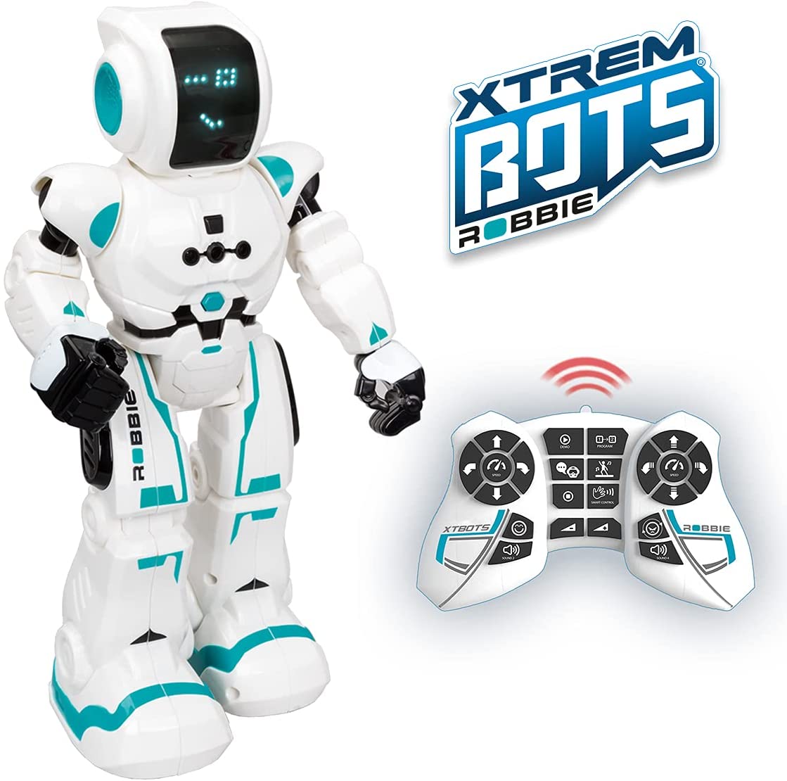 Brinquedo Xtrem Bots Robo Hi-Tech Robbie Fun - Ri Happy