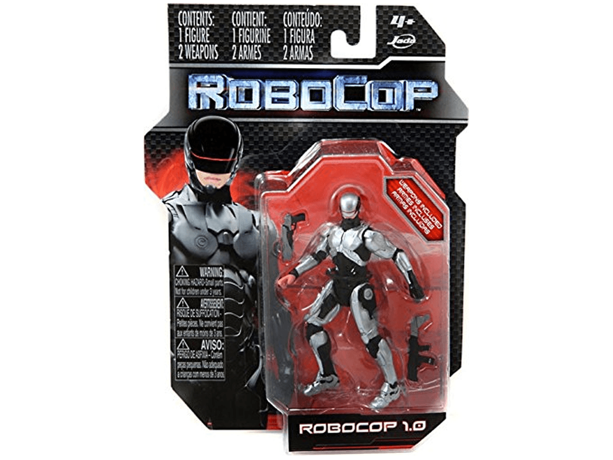 Figura Ariculada Robocop 1.0 Jada c/ Acessorios - Ri Happy