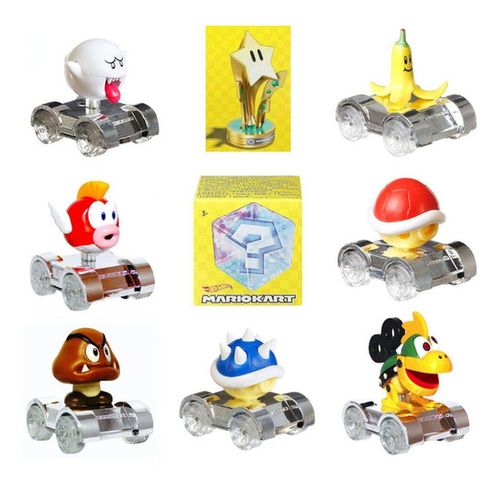 Hot Wheels Figura Surpresa Mario Kart Serie 3