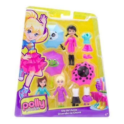 Polly Pocket Diversão Na Chuva - Mattel - A sua Loja de Brinquedos