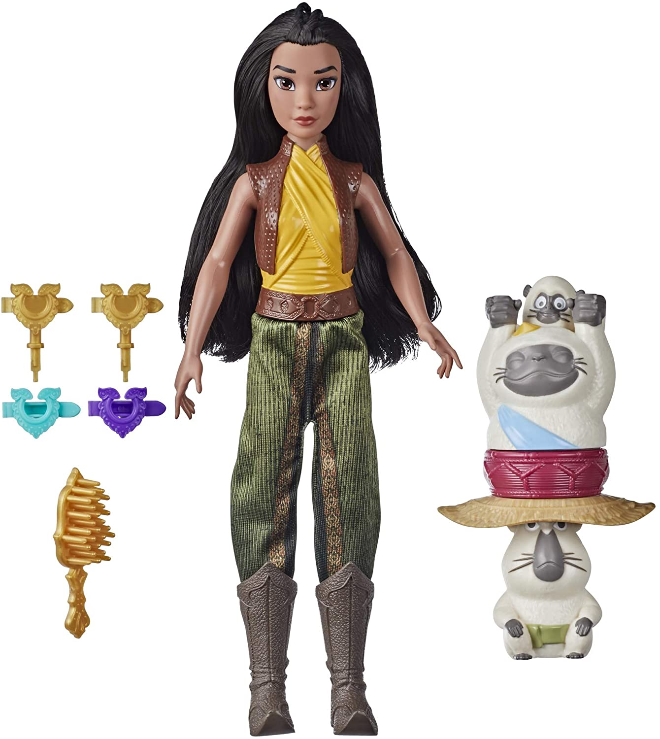 Boneca Disney Princess Raya e Último Dragão - Princesa Raya Estilos de  Aventura - F1196 - Hasbro : : Brinquedos e Jogos