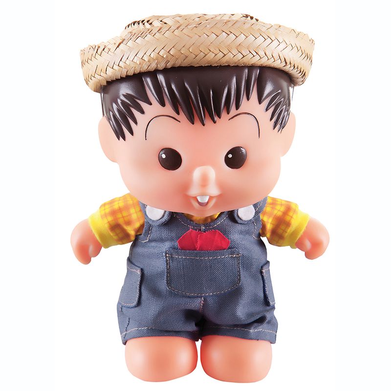 Boneco-Turma-da-Monica-Chico-Bento-Bonitinho-Multibrink