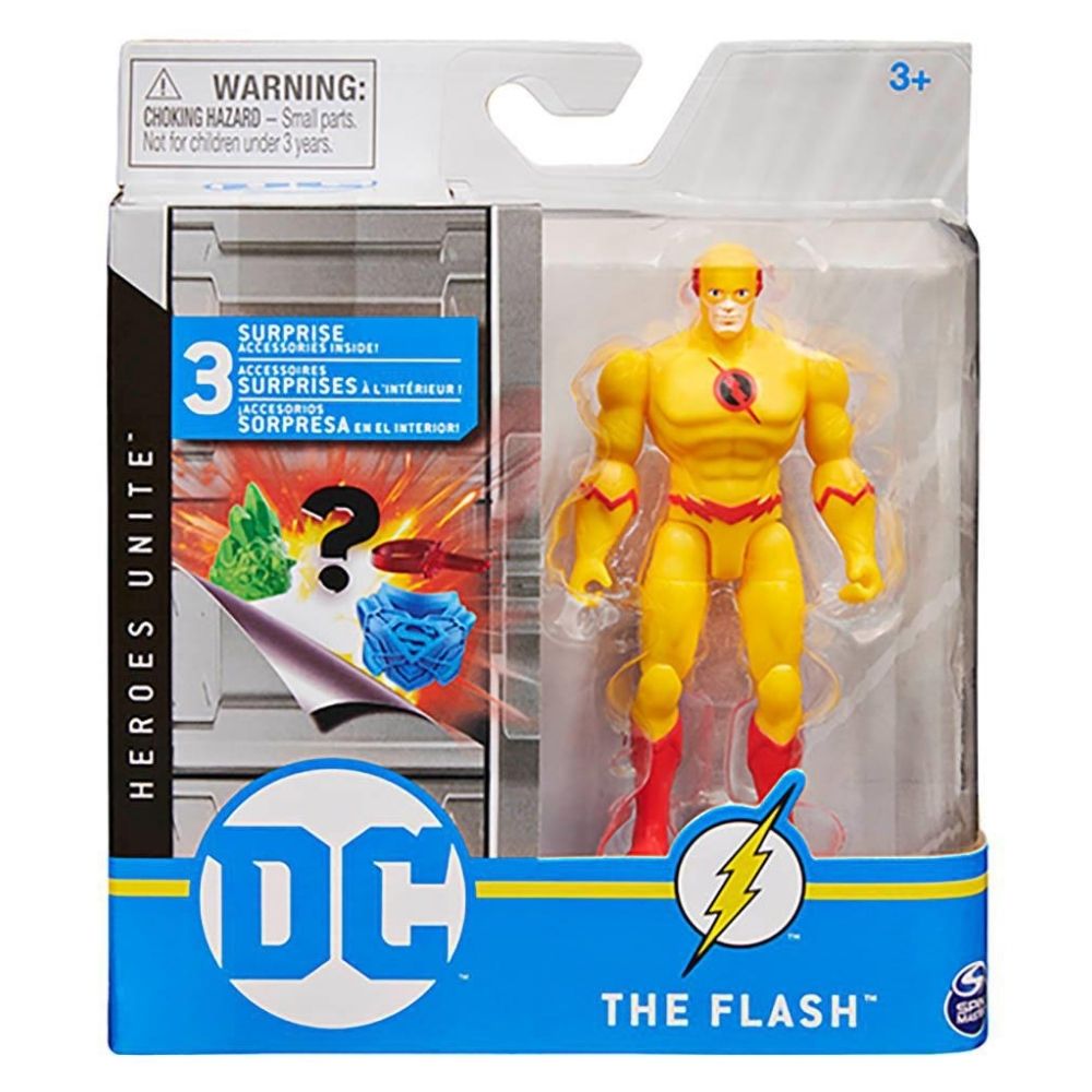 Boneco Flash Reverso - Figura com 3 Acessórios - DC Sunny - Ri Happy