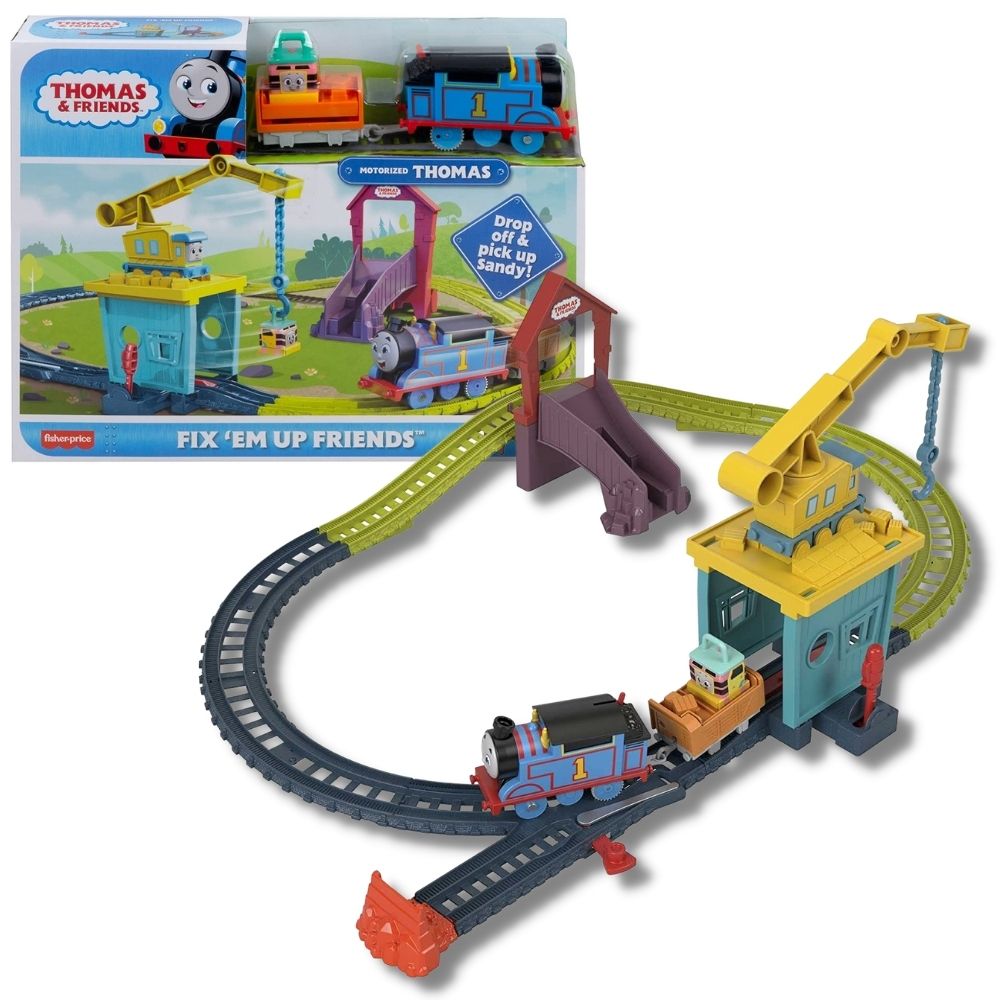 Thomas e Seus Amigos Set Fix Em Up Friends Motorizado Mattel - Ri