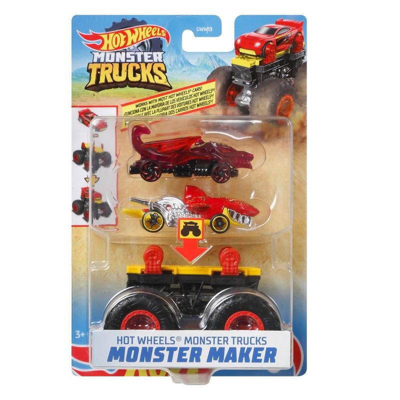 Veiculo---Hot-Wheels---Monster-Trucks---Criador-Monstruoso---Tubarao-Vermelho-1