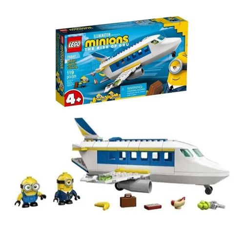 LEGO Minions Piloto Recebendo Treinamento 119 Peças 4+ 75547