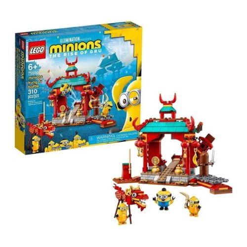 LEGO Minions Combate de Kung Fu 310 Peças 6+ 75550