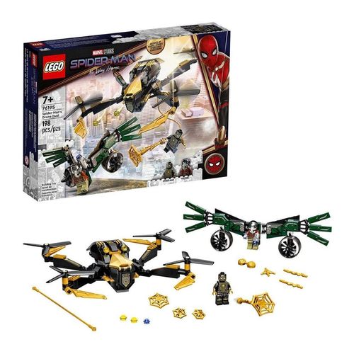 LEGO Spider-Man Duelo de Drones do Homem-Aranha 7+ 76195