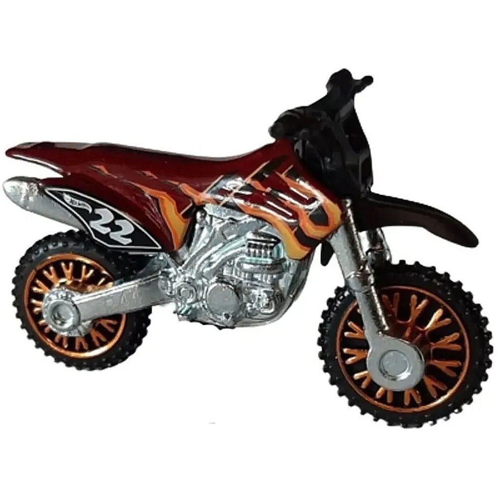 Hot Wheels Moto HW450F Flames - Ri Happy