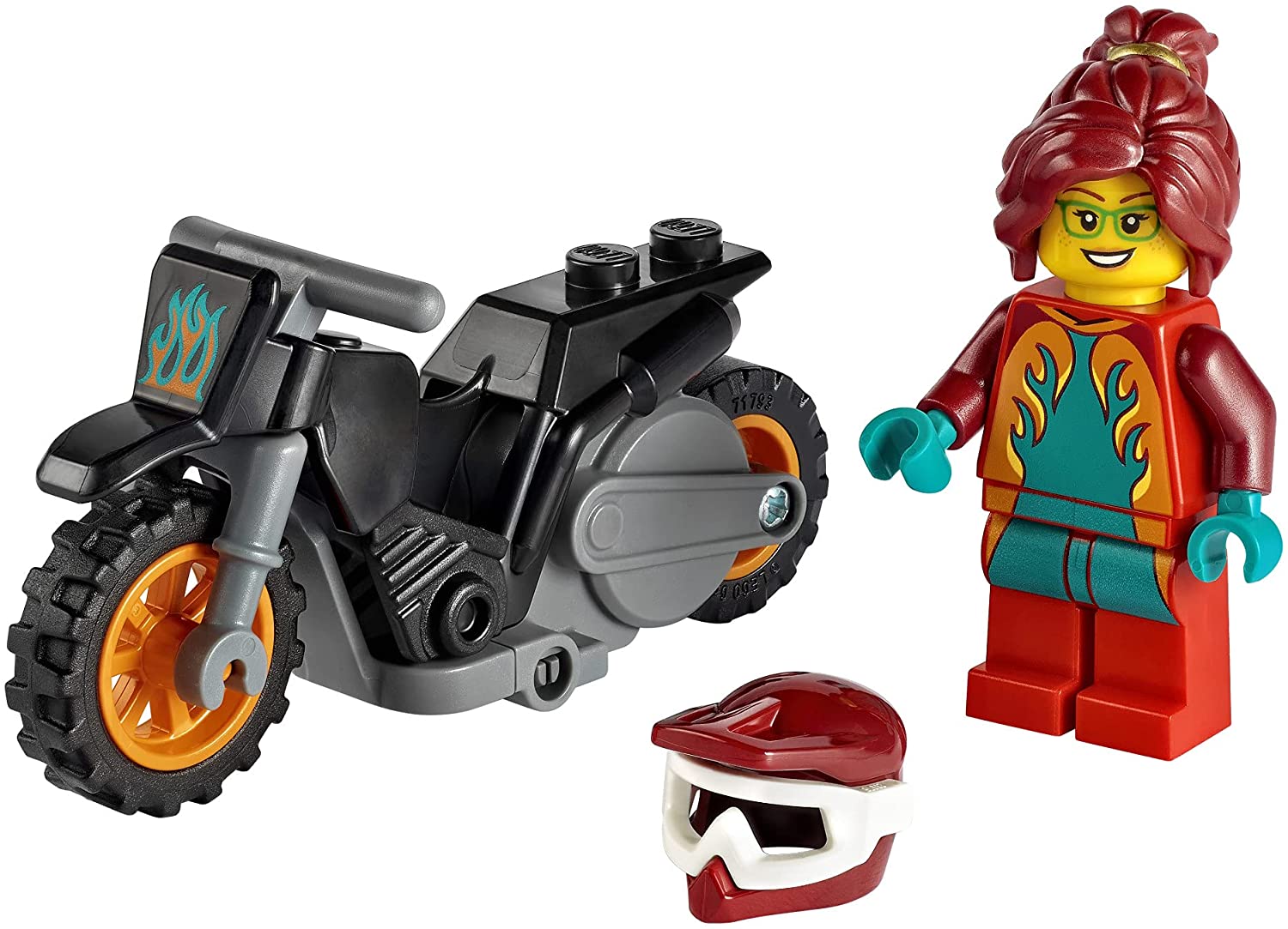 60311 Lego City Stuntz - Motocicleta de Acrobacias Dos Bombeiros
