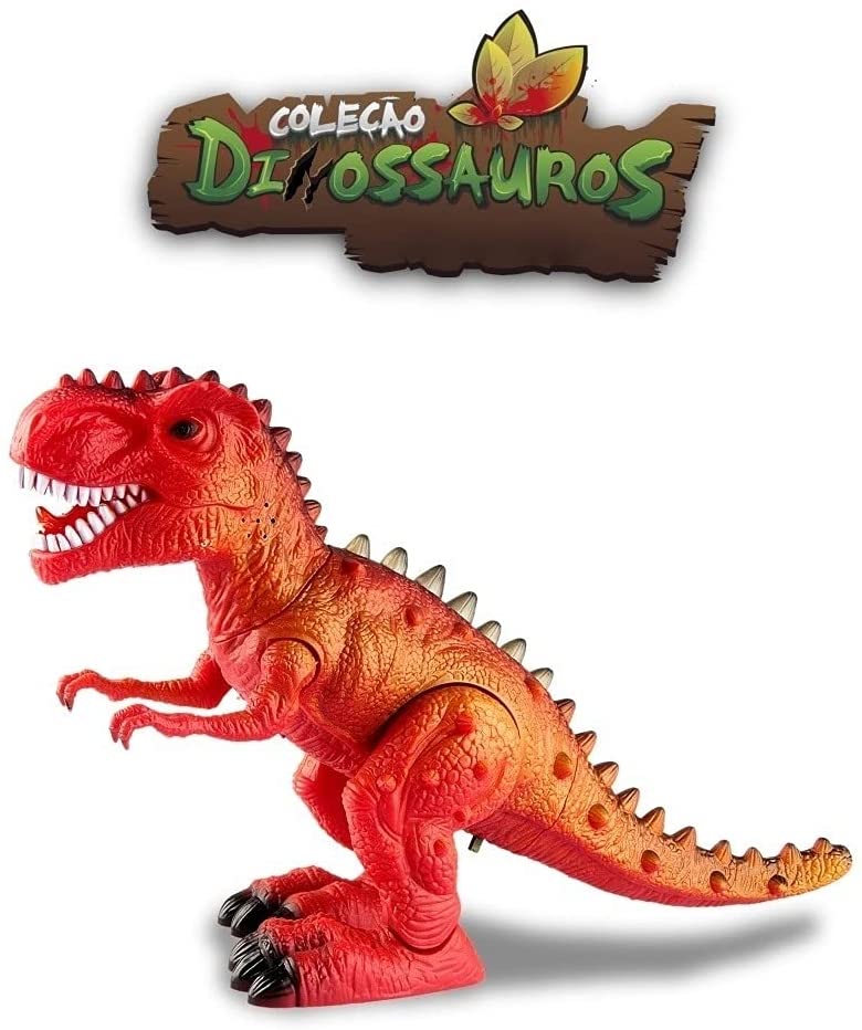 Dinossauro Robô T-Rex com Luzes e Sons - 99 Toys - MP Brinquedos