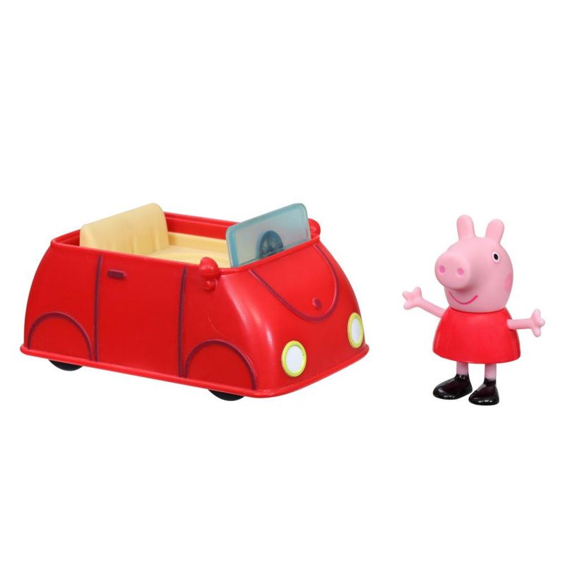 Mini-Veiculo-e-Figura---Peppa-Pig---Carro-Vermelho---Hasbro-1