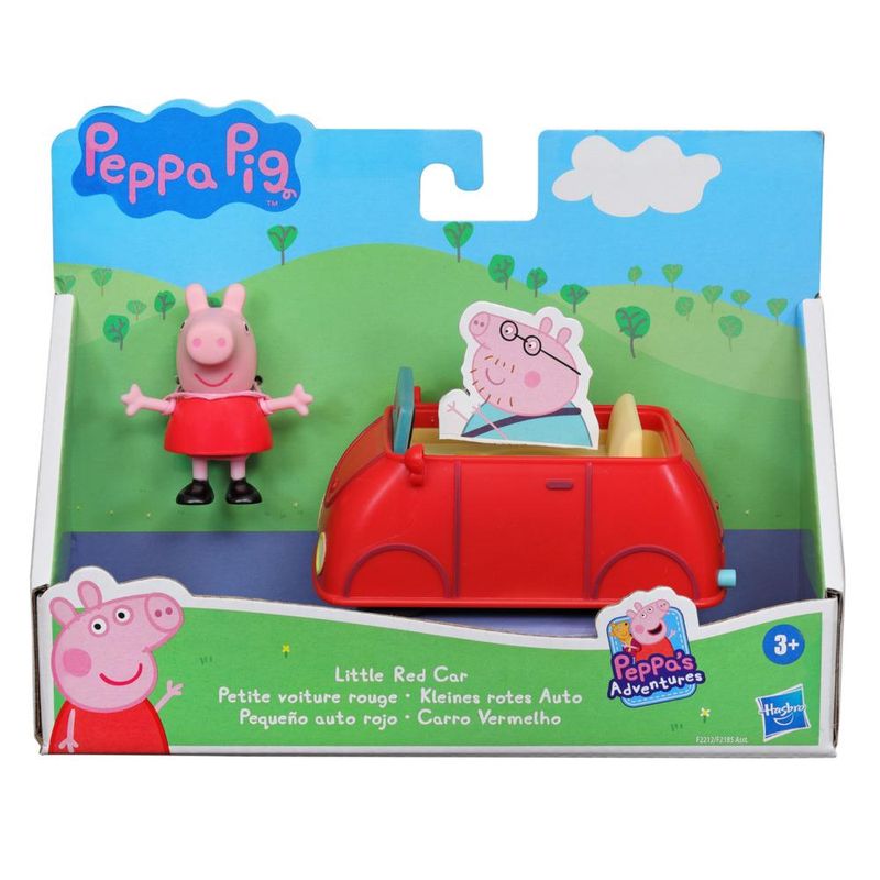Mini-Veiculo-e-Figura---Peppa-Pig---Carro-Vermelho---Hasbro-2