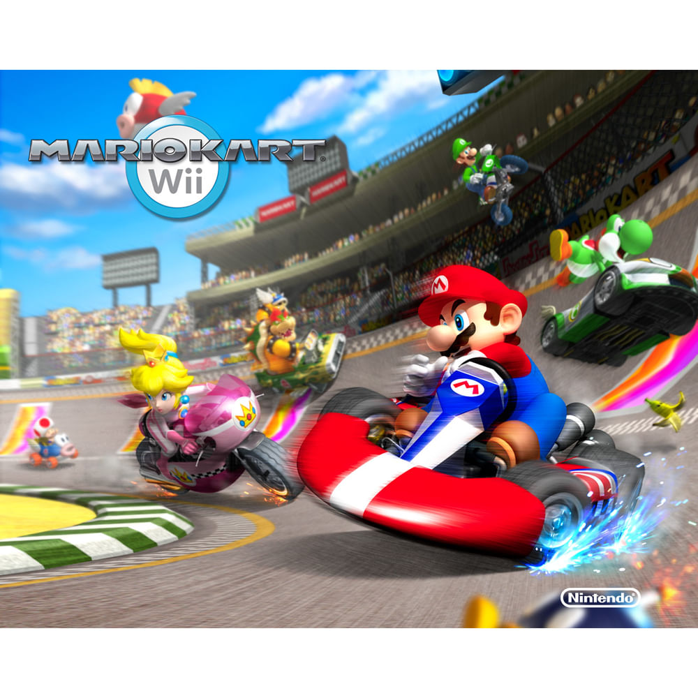 Jogo Nintendo Wii - Mario Kart