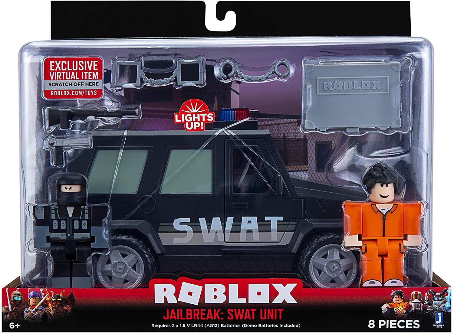 Roblox Veiculo C/ Figura Jailbreak Swat Unit - SUNNY 2226 - Ri Happy