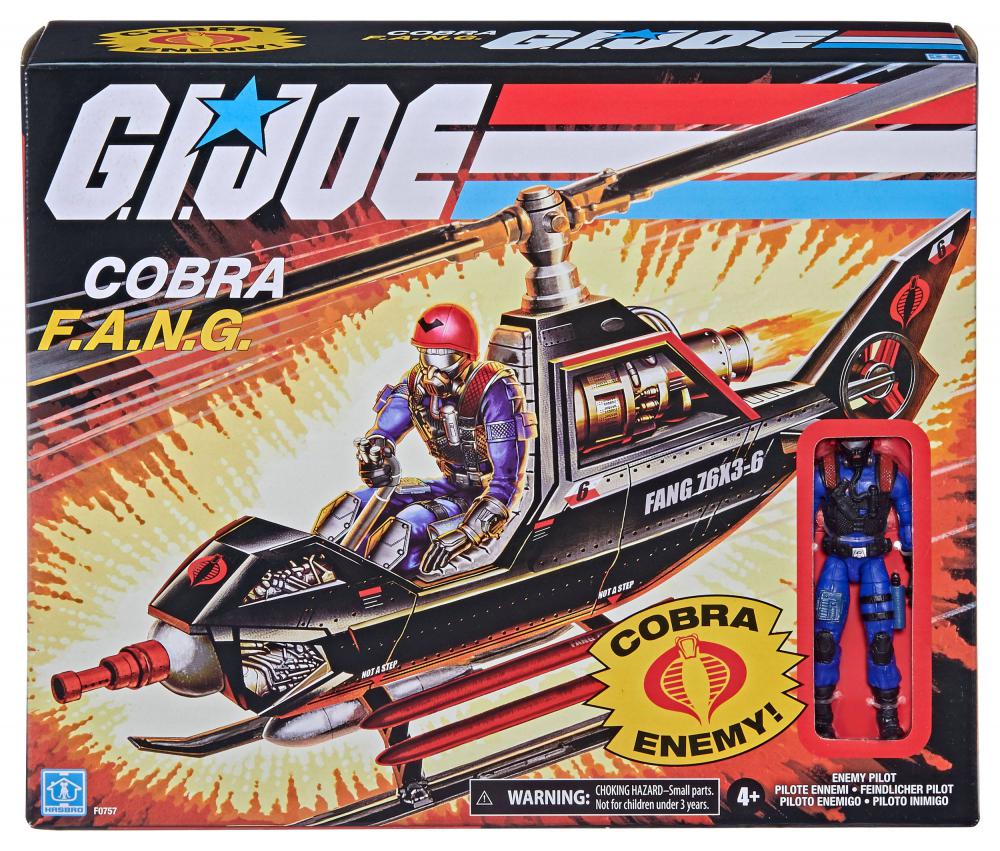 GI JOE Retro Collection Veículo F.A.N.G e Cobra Pilot F0757 - Ri Happy