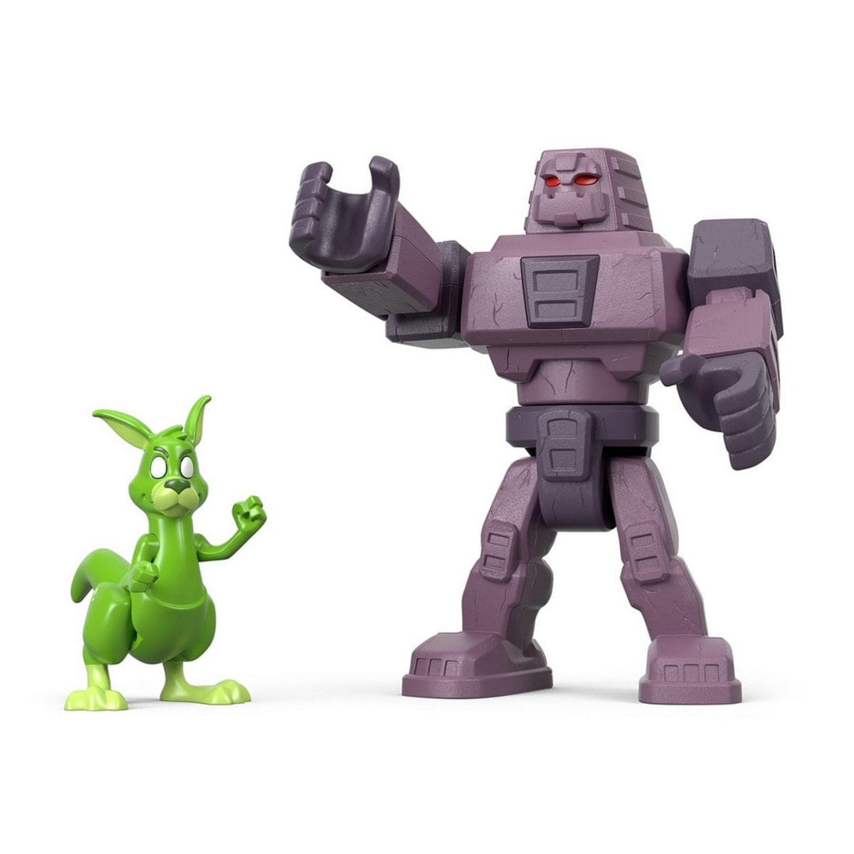 Imaginext Jovens Titans em Ação Mutano Canguru e Cinderblock - Ri