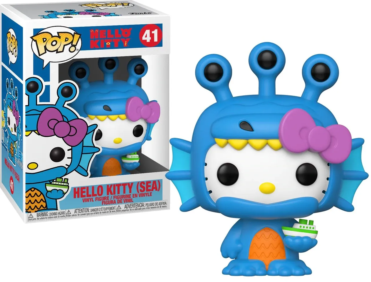 Funko Pop Sanrio Hello Kitty Kaiju Sea #41 - Ri Happy