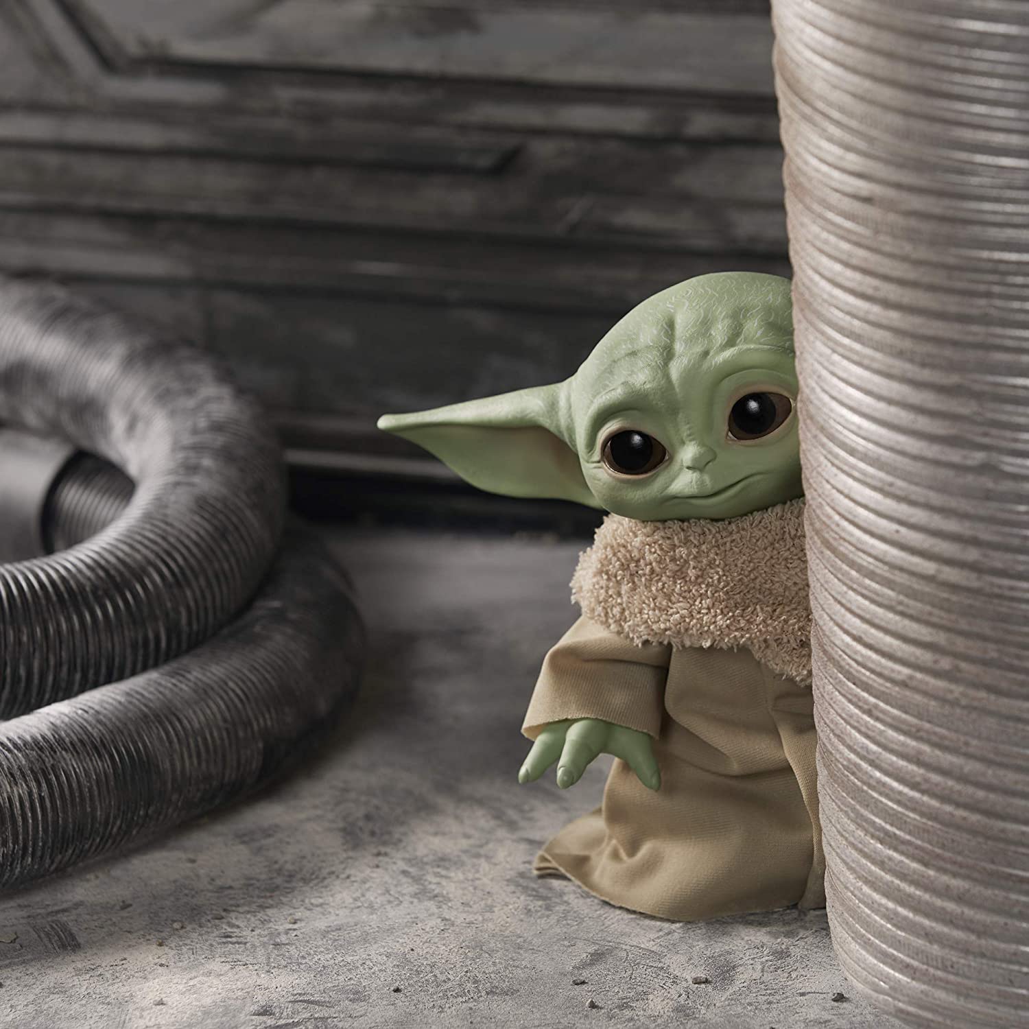 Boneco Star Wars Mandalorian The Child Baby Yoda C/ Som 19cm - Ri