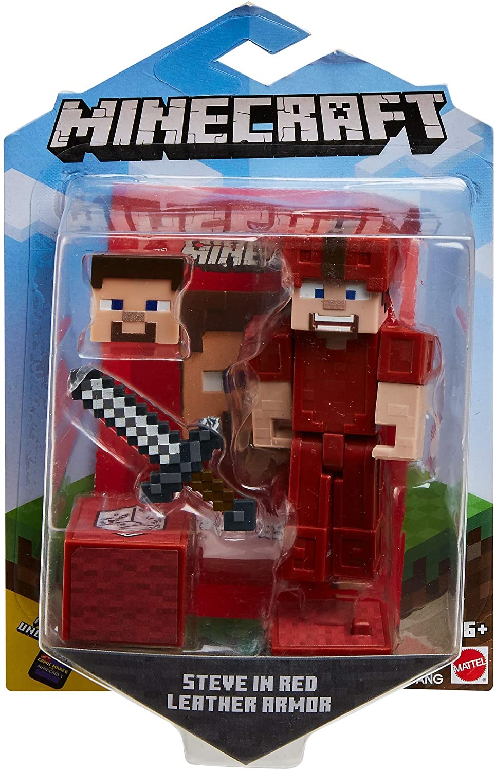 Minecraft - Boneco Steve Minerador Grande Dnh09 - MP Brinquedos  Boneco de  minecraft, Aniversário minecraft, Festa infantil minecraft