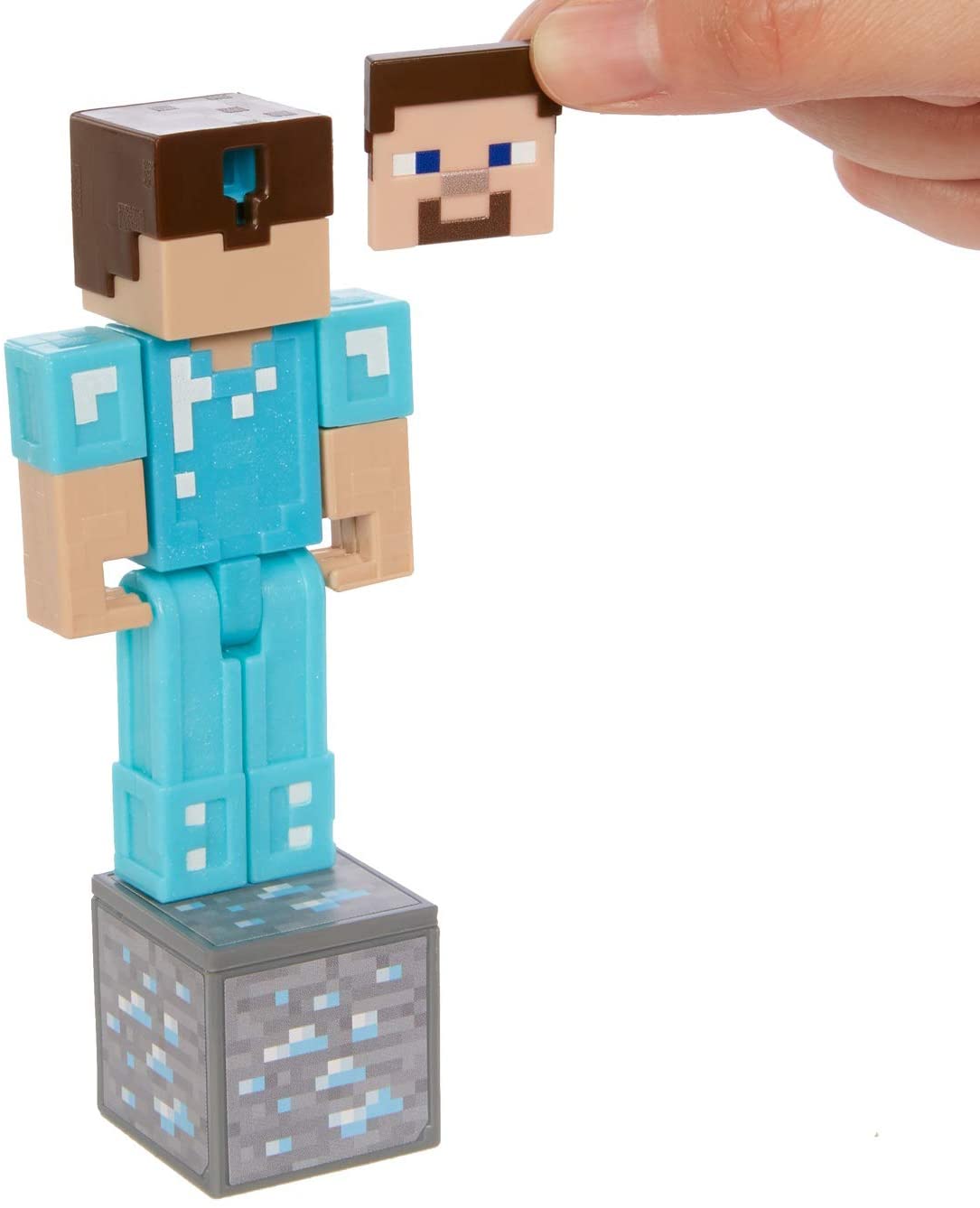 Minecraft - Boneco Steve Minerador Grande Dnh09 - MP Brinquedos