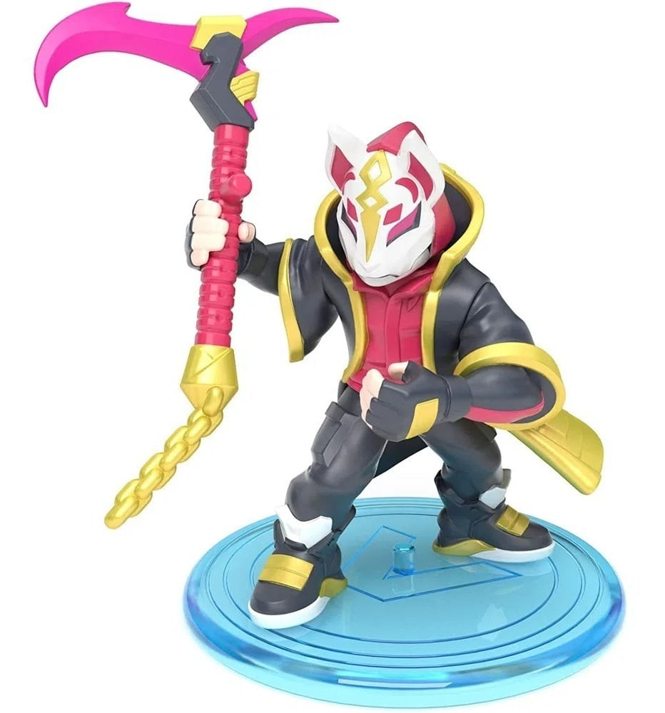 Fortnite Conjunto Com 2 Mini Figuras Drift e Abstrakt Fun - Ri Happy