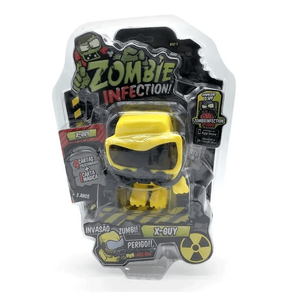 Zombie Infection Boneco X-Guy Fun - Ri Happy
