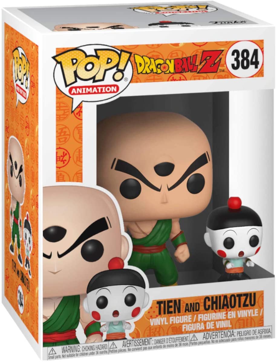 chi3555様 Boneco Pop Dragon Ball Z Tien And Chiaotzu #384 - Ri Happy