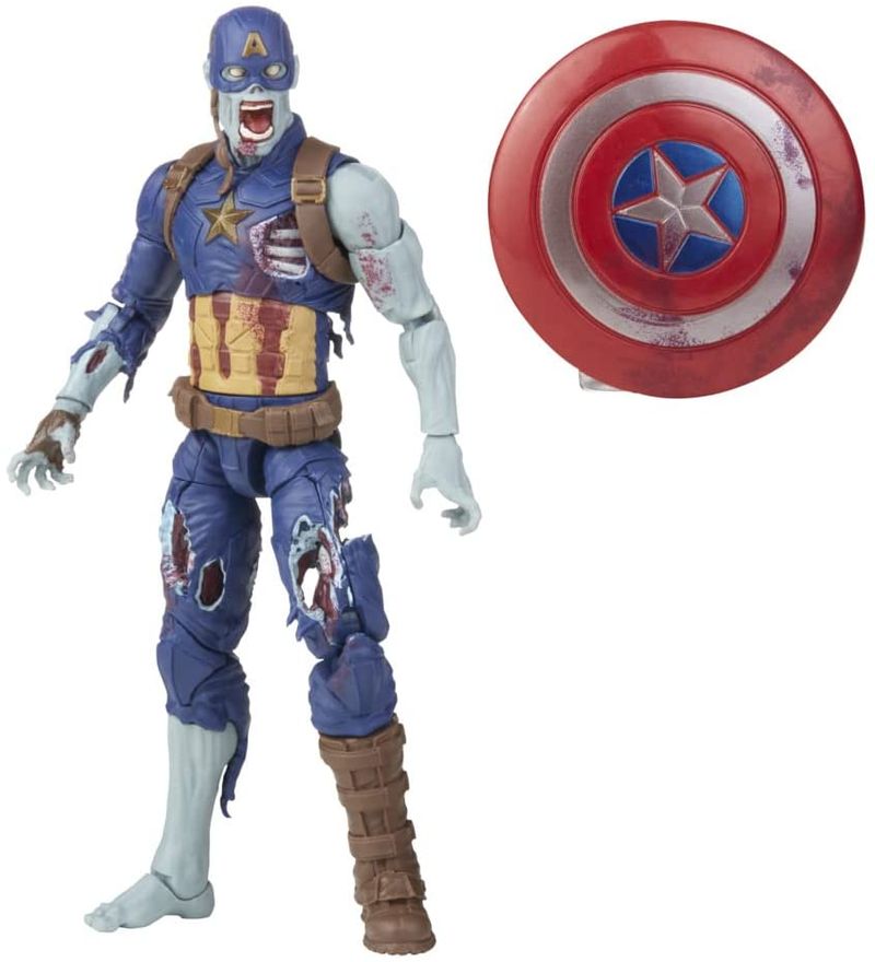 Marvel Legends What If BAF Watcher Zombie Captain America - Ri Happy