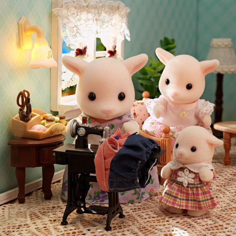 Conjunto-de-Figuras---Sylvanian-Families---Familia-das-Cabras---Epoch-6