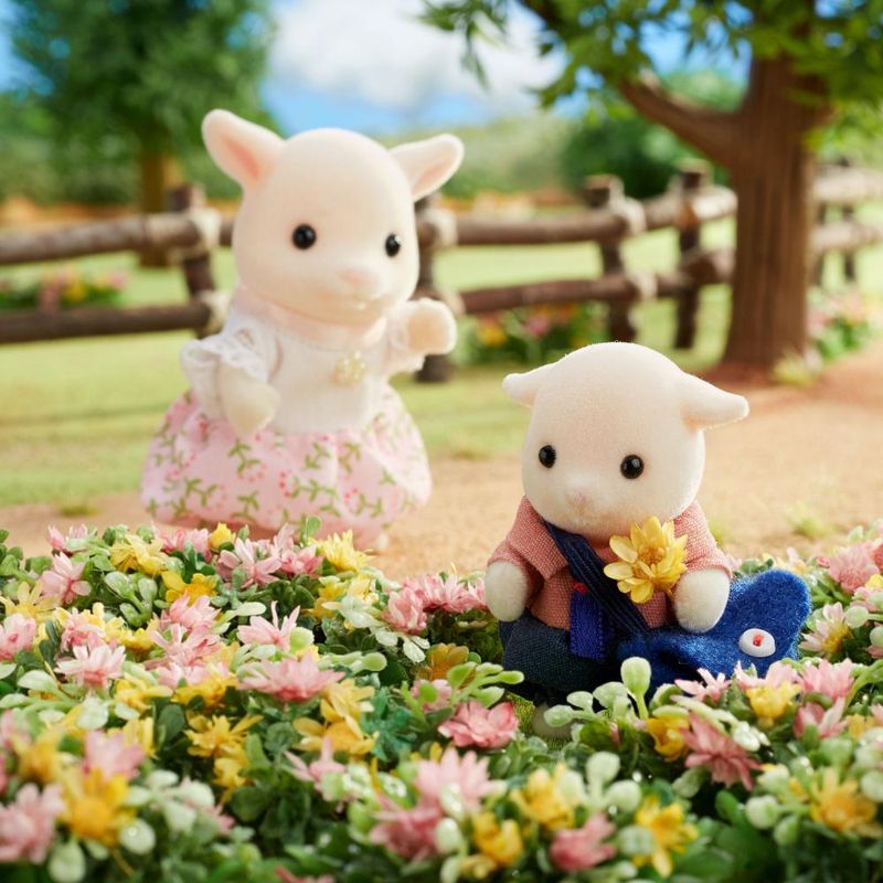 Conjunto-de-Figuras---Sylvanian-Families---Familia-das-Cabras---Epoch-8