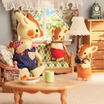 Conjunto-de-Figuras---Sylvanian-Families---Familia-das-Girafas---Epoch-4