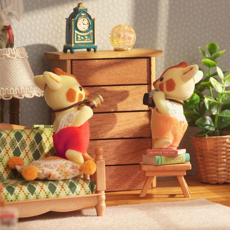 Conjunto-de-Figuras---Sylvanian-Families---Familia-das-Girafas---Epoch-6