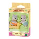 Conjunto-de-Figuras---Sylvanian-Families---Bebes-Huskys-Amber-e-Jeremy---Epoch-4