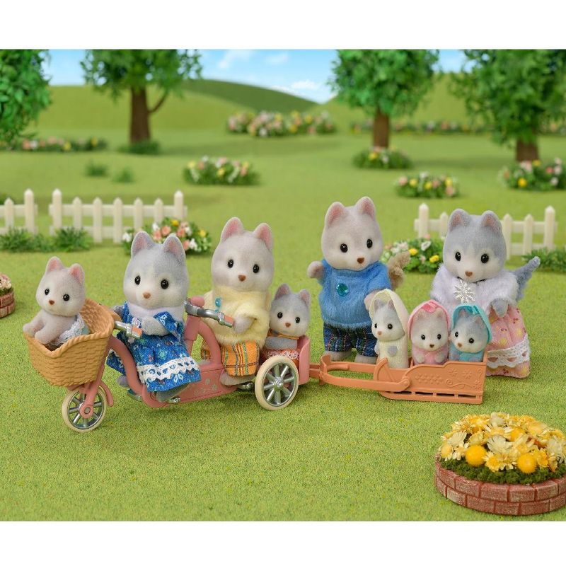 Conjunto-de-Bicicletas---Sylvanian-Families---Husky-Pauline-e-Husky-Hayden---Epoch-6