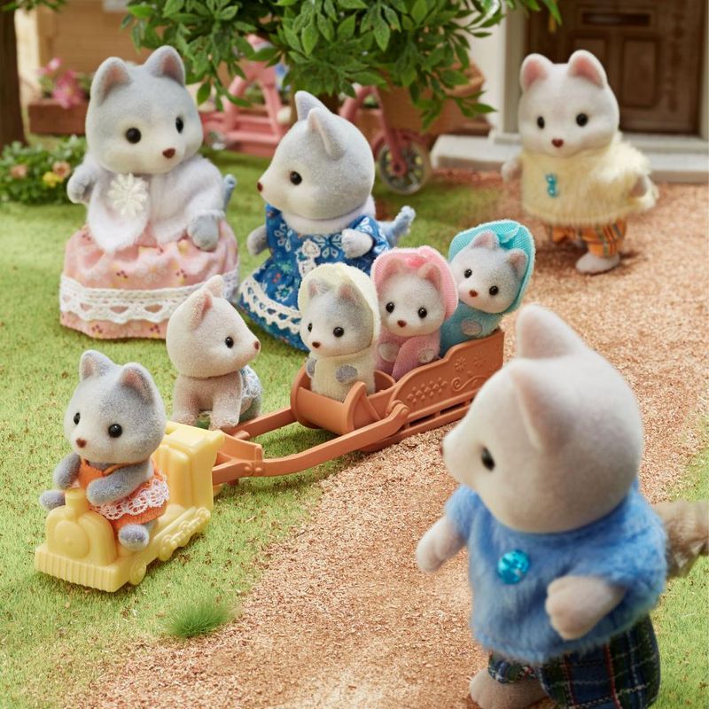 Conjunto-de-Figuras---Sylvanian-Families---Bebes-Huskys-Amber-e-Jeremy---Epoch-10