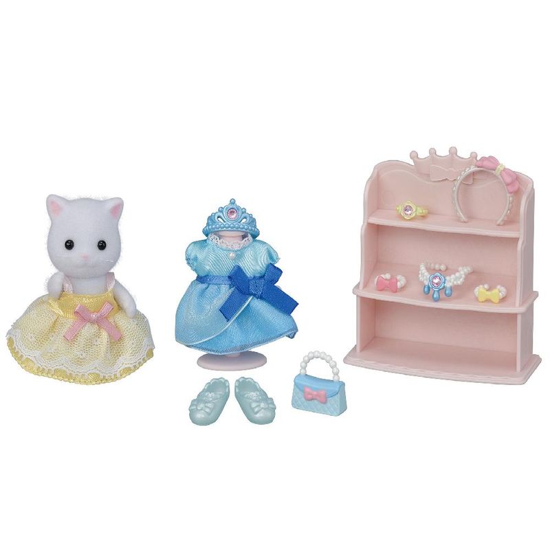 Conjunto-Princesa---Sylvanian-Families---Gata-Persa-Lyra---Epoch-0