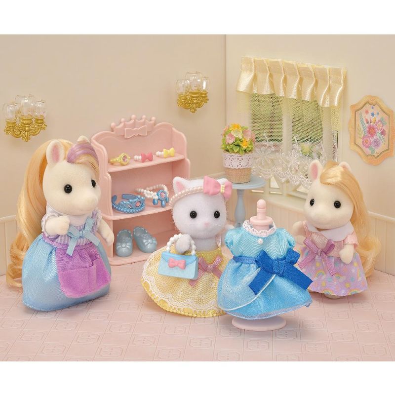 Conjunto de brinquedo de maquiagem princesa infantil, manequim