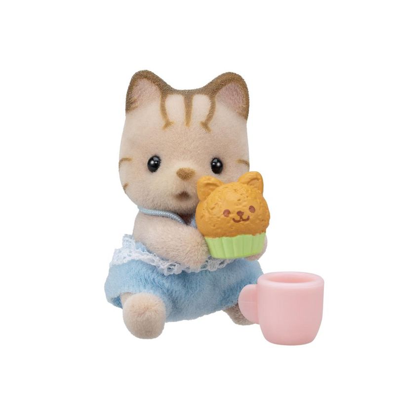 Figura-de-Acao---Sylvanian-Families---Bebe-Sobremesa---Surpresa---Epoch-3