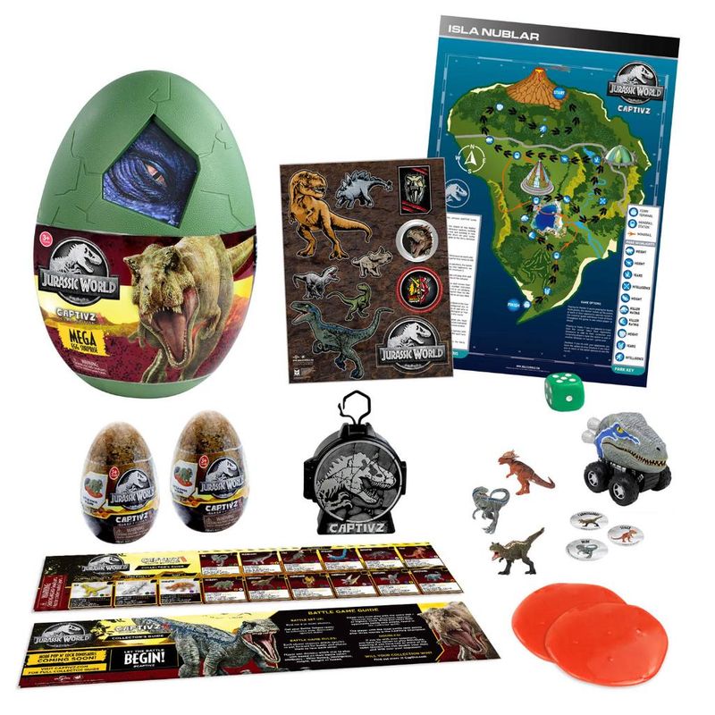 Mini-Figuras-Colecionaveis---Jurassic-World---Mega-Ovo-Surpresa---Mmarrom---Sanny-0