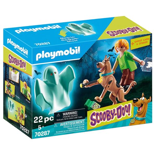 Playmobil Scooby-Doo e Salsicha c/ Fantasma 70287 Sunny 1634