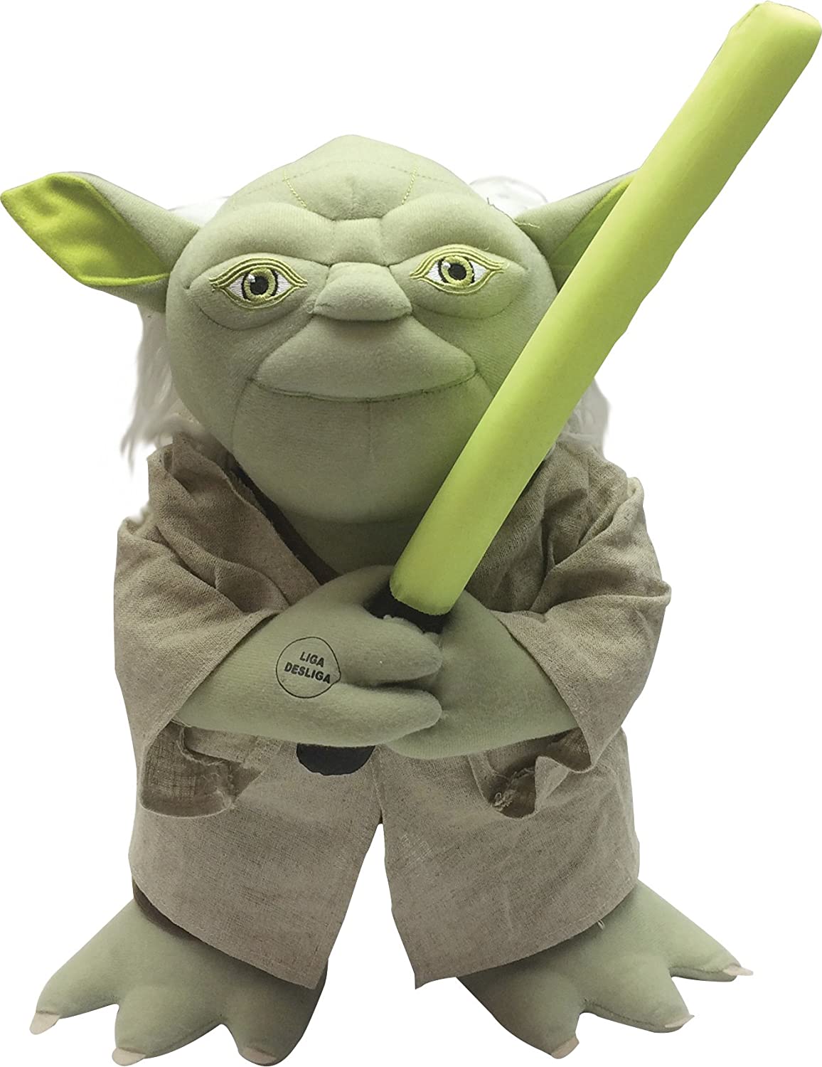 Pelucia Star Wars Mestre Yoda C/ Reconhecimento De Voz 43cm