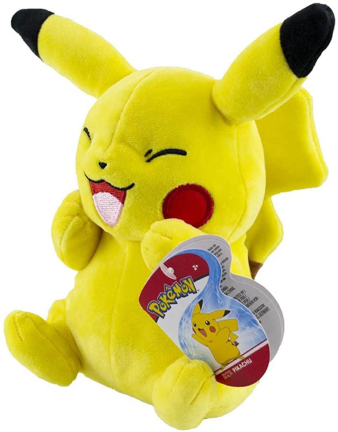 Pelucia Com Luz e Som - 20 Cm - Pokemon - Pikachu - Sunny - Ri Happy