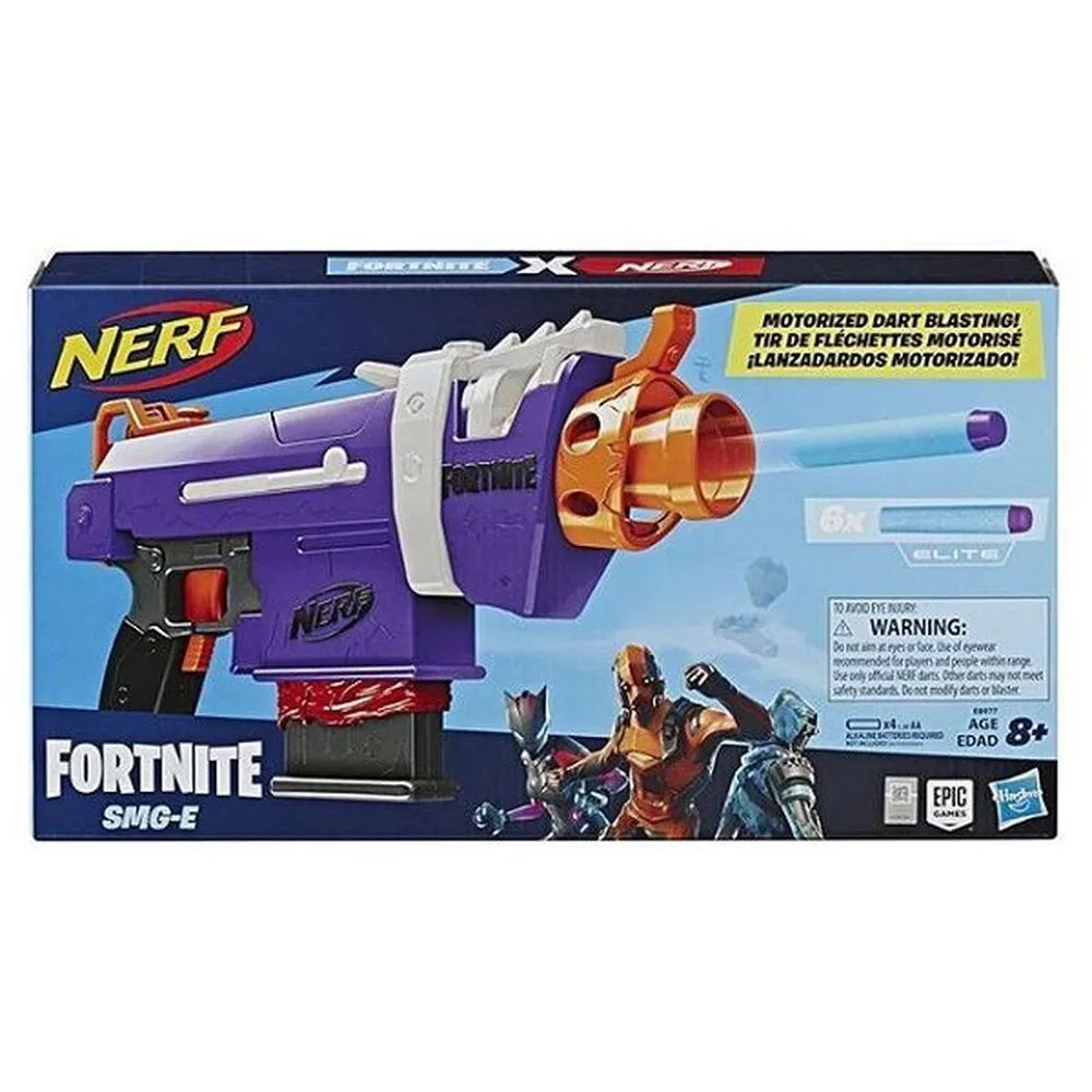 Lançador NERF Fortnite SMG Hasbro E7523 14947 - Ri Happy