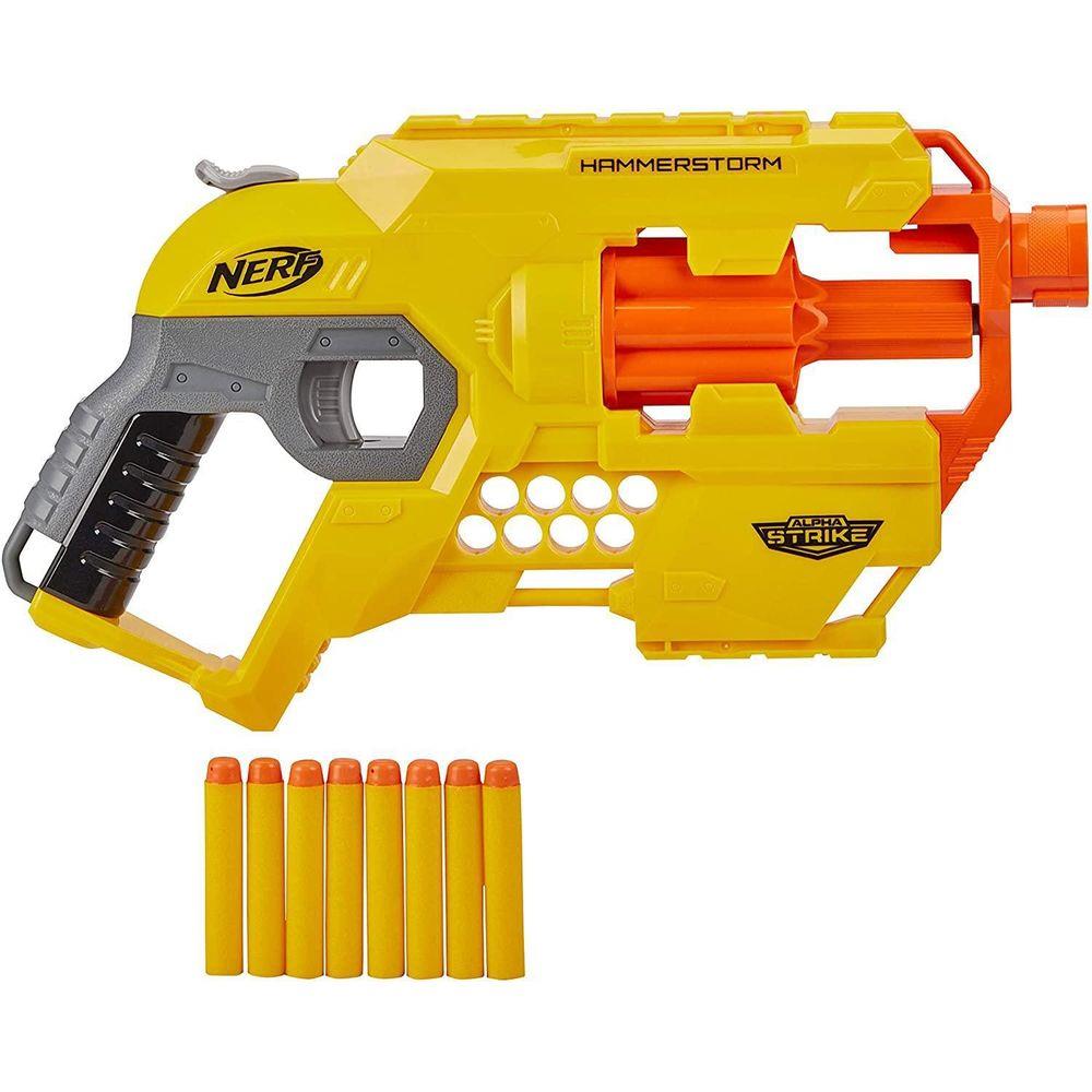 Lança Dardos Nerf Alphastrike Hammerstorm - E8676 - Hasbro - Ri Happy