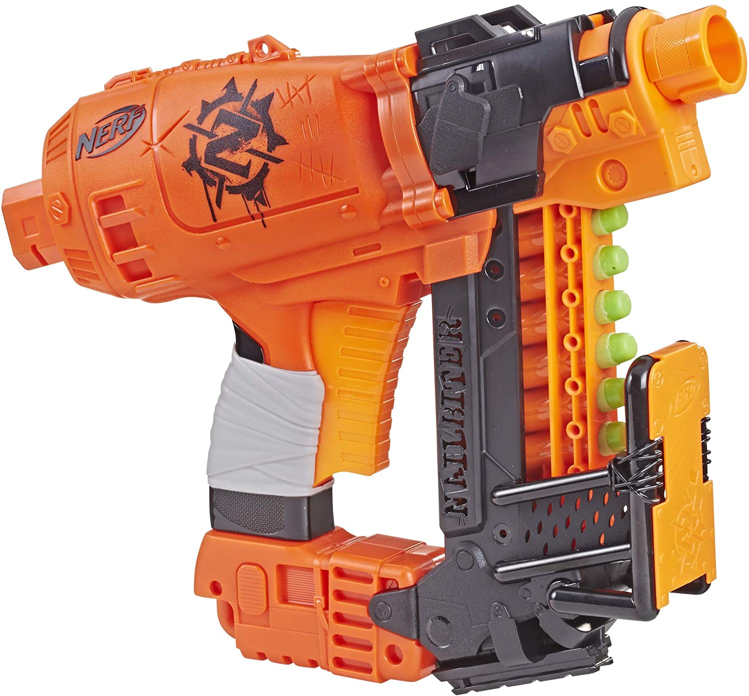 Lança Dardo Nerf Zombie System Nailbiter - E2672 - Hasbro - Ri Happy